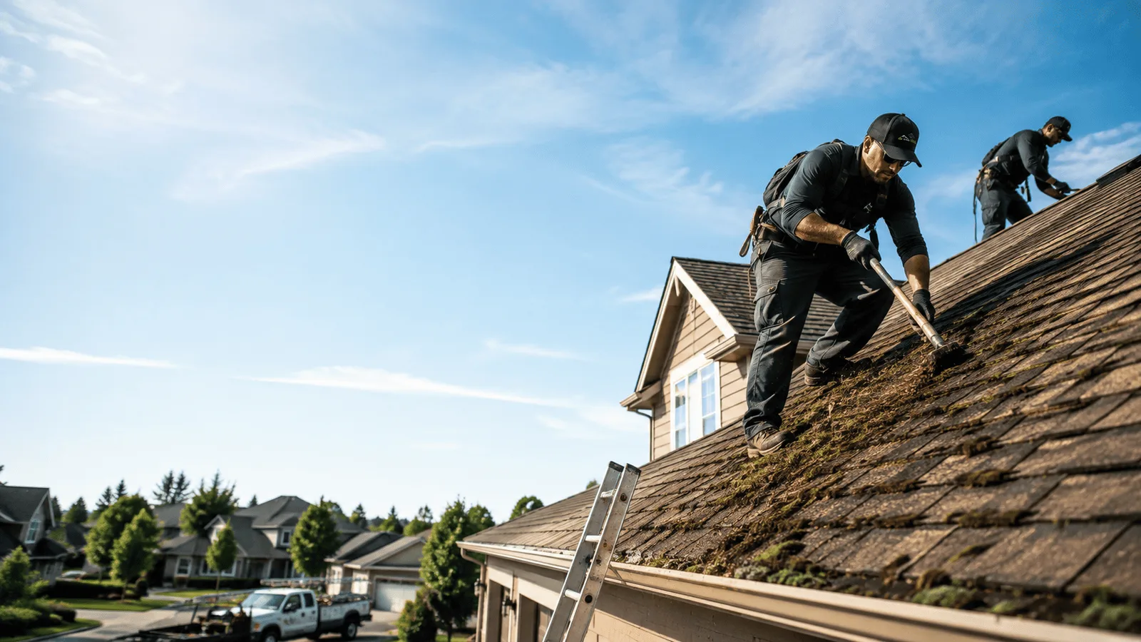 Roof Moss Removal in Buhl, MN near me